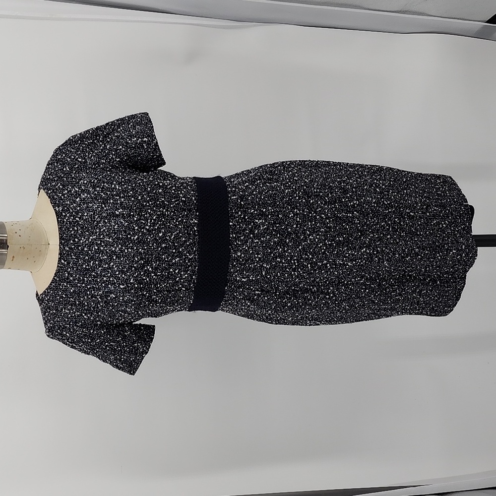 Paule Ka Tweed Zip Back Dress Size 8